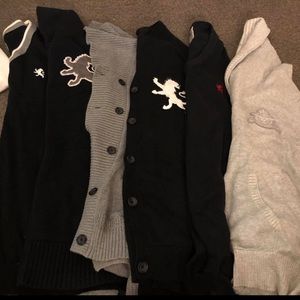Men’s Express Sweater bundle. 6 total